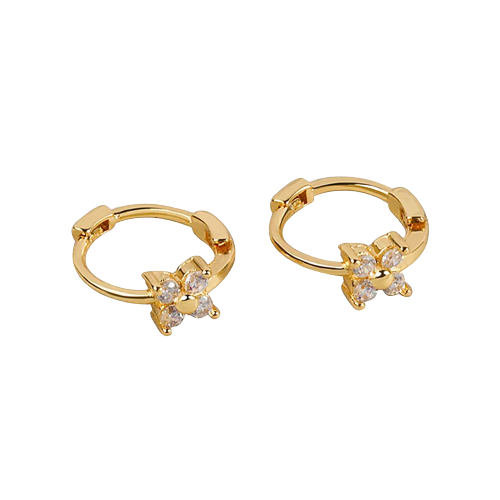 18K Gold Earrings