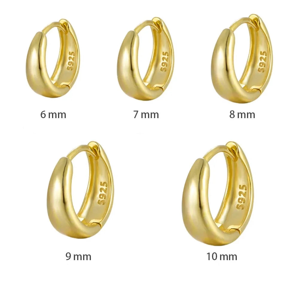 Classic Essential Chunky Hoop Earring