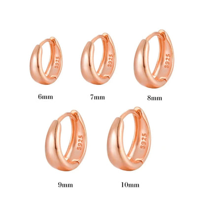 Classic Essential Chunky Hoop Earring