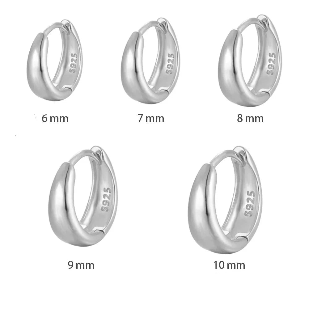 Classic Essential Chunky Hoop Earring