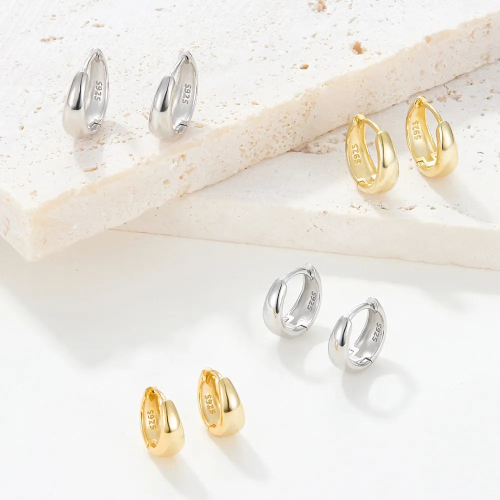 Classic Essential Chunky Hoop Earring