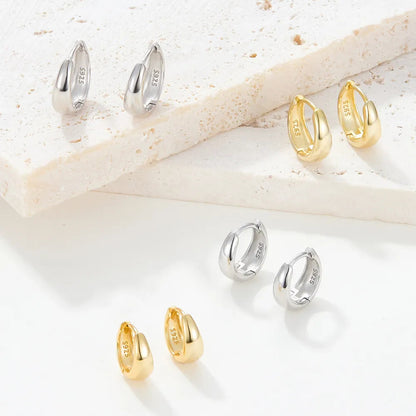 Classic Essential Chunky Hoop Earring