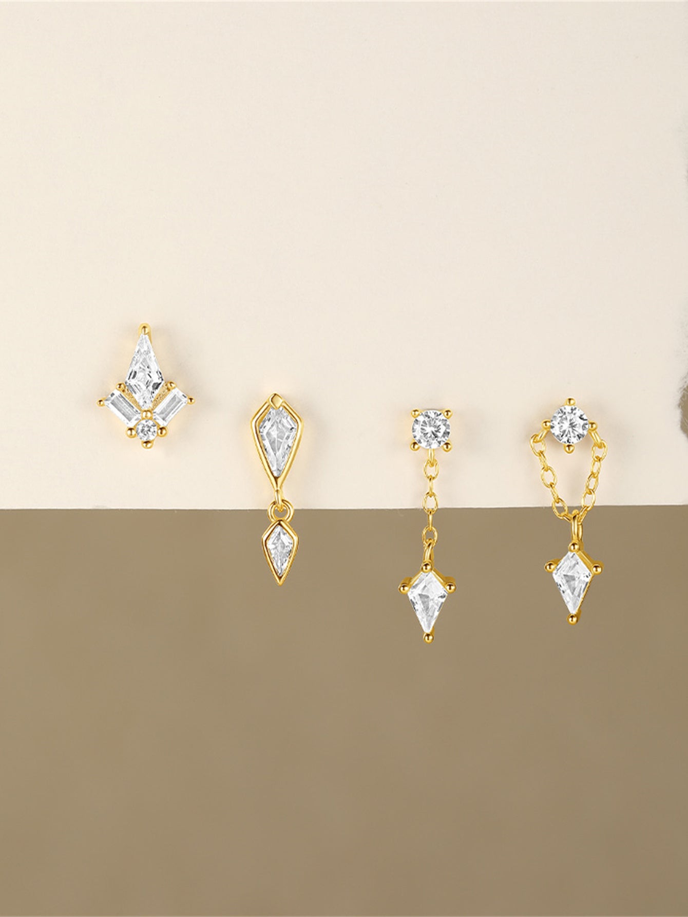 925 Zircon Earrings