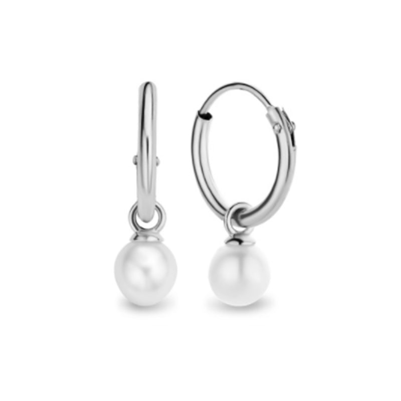 Luxury Pearl Sterling Silver Earrings