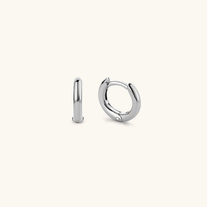 Two Tone Hoop Earring