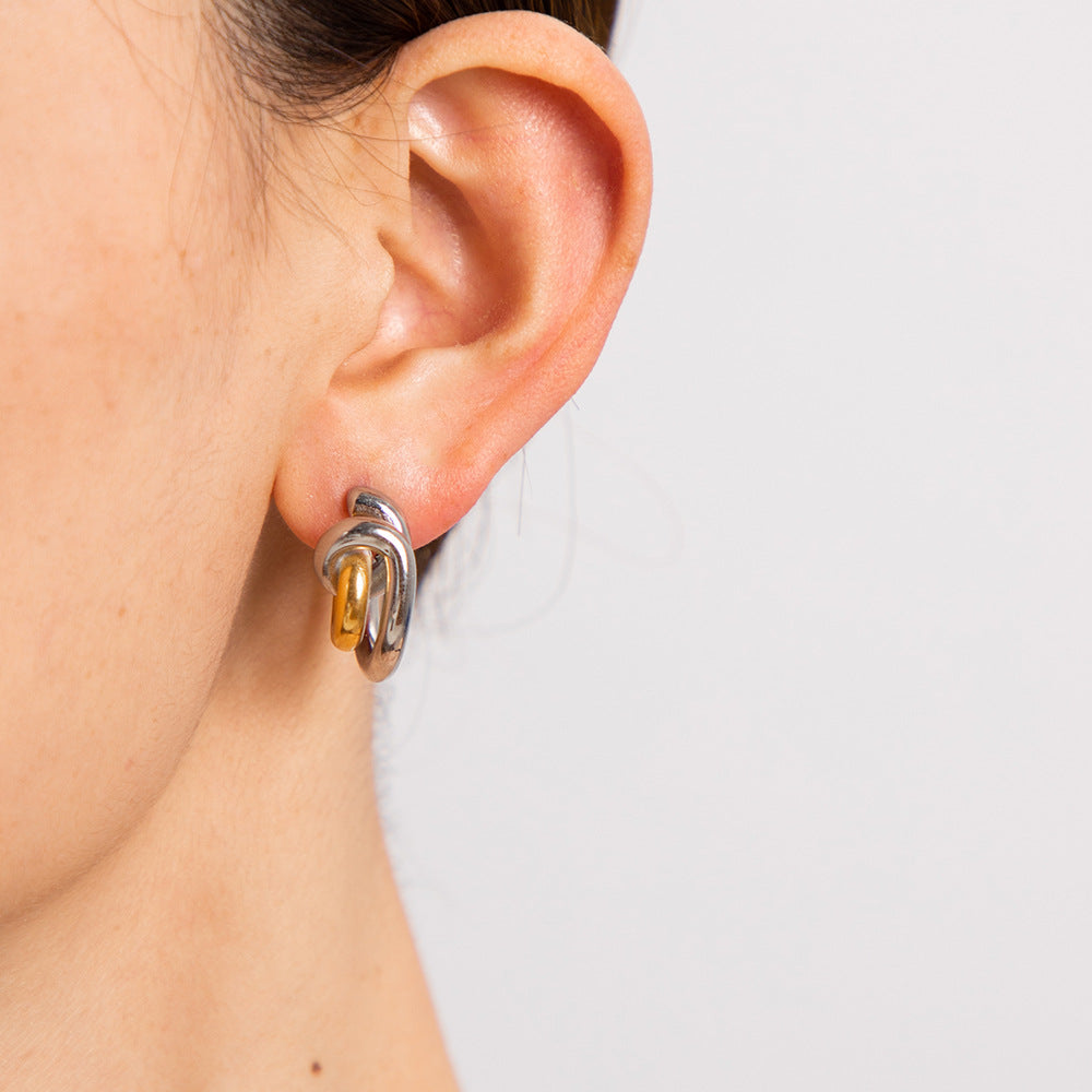 18k Gold Plated Everyday Minimalist Earrings