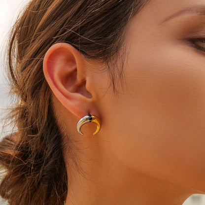 18k Gold Plated Everyday Minimalist Earrings