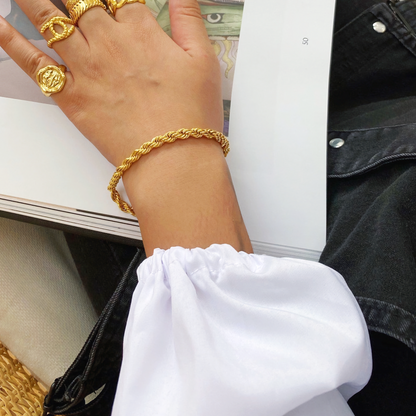 18K Gold Plated Chain Bracelet