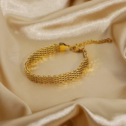 Gold Chain Bracelet