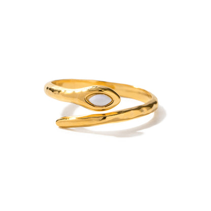 18K Gold Plated Vine Ring