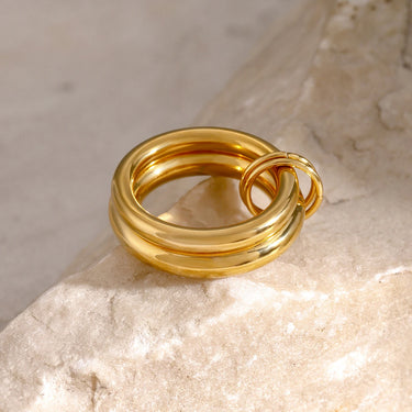 Glossy Overlapped Ring