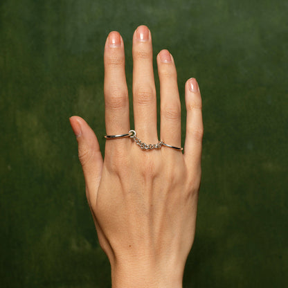 Chain Stacked Ring