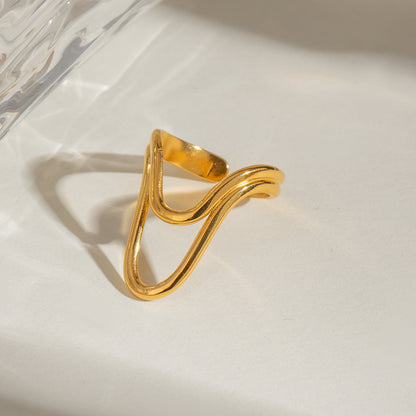 18K Gold Plated Simple Ring