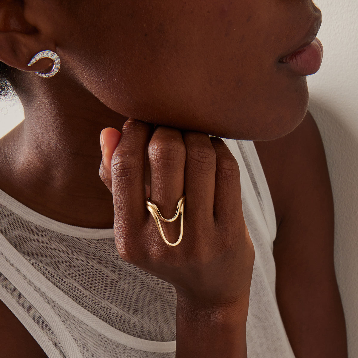 18K Gold Plated Simple Ring