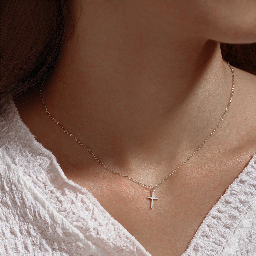 925 Sterling Silver Cross Necklace