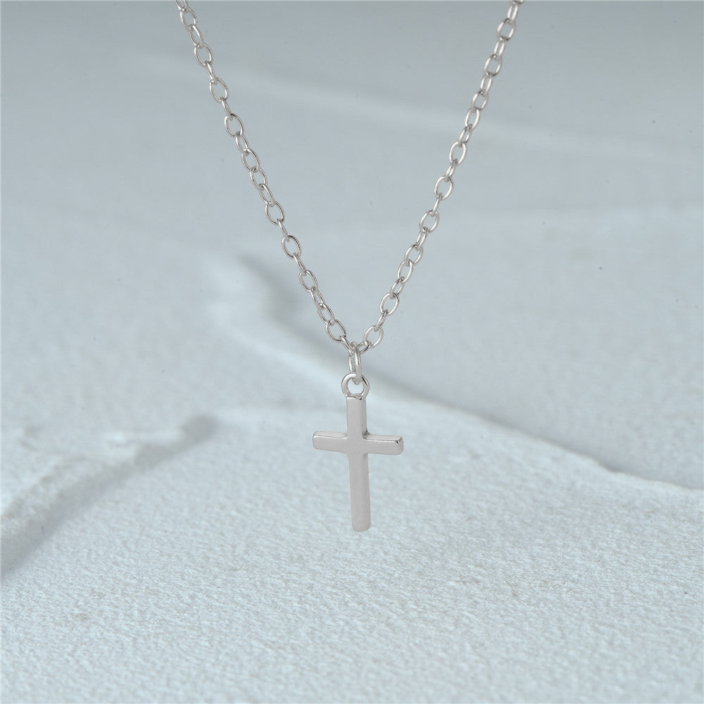 925 Sterling Silver Cross Necklace