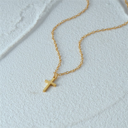 925 Sterling Silver Cross Necklace