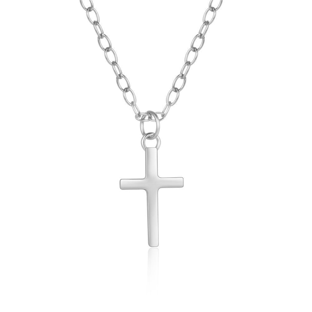 925 Sterling Silver Cross Necklace